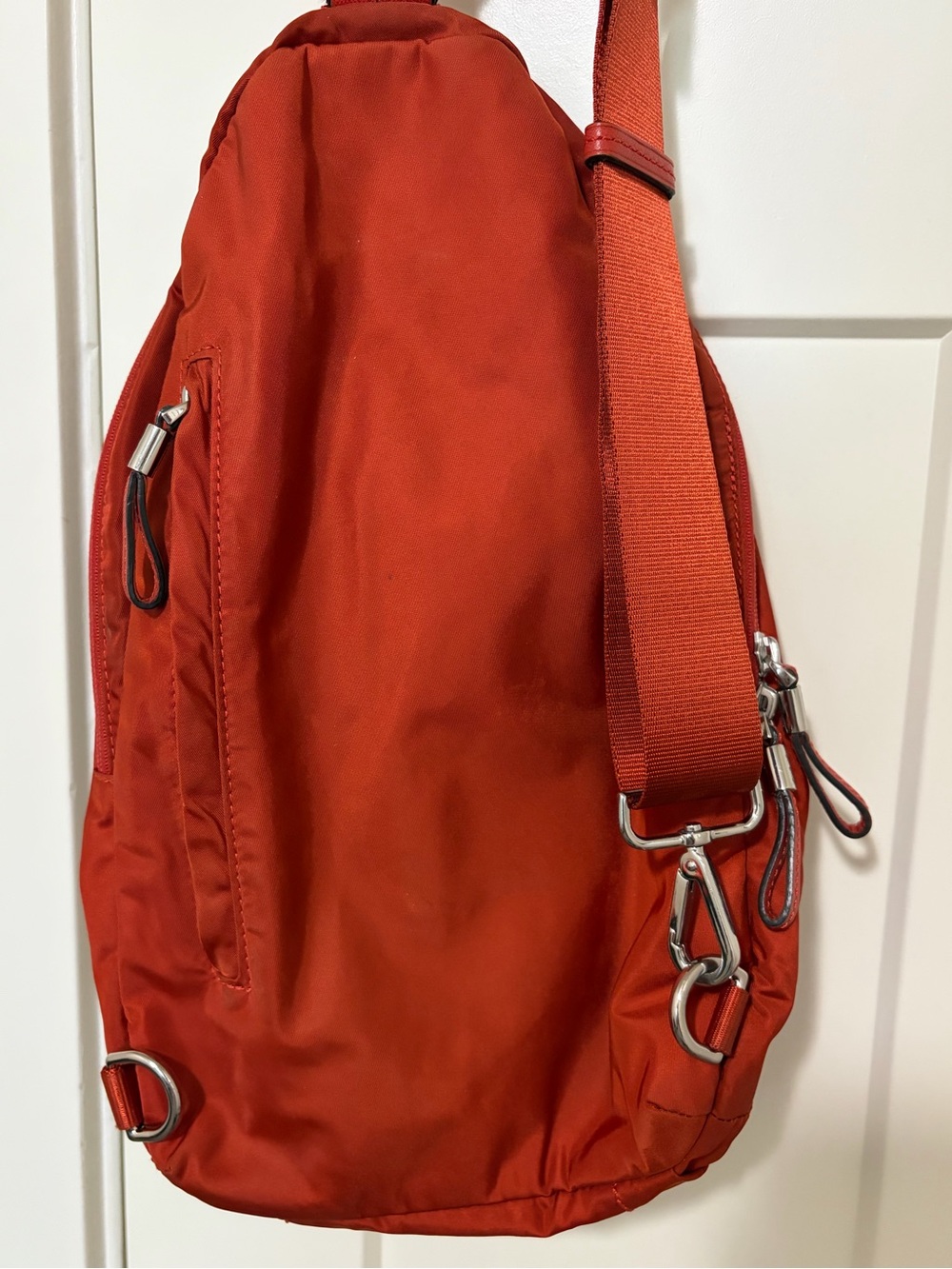 TUMI Voyageur Brive Sling Backpack in Red - Picture 4 of 10